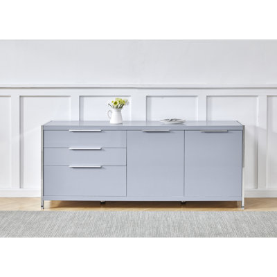 Deja 71" Wide 3 Drawer Sideboard by Orren Ellis