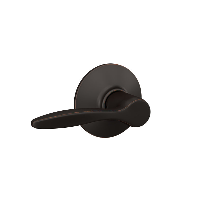 Delfayo Lever Hall & Closet Lock, Bronze