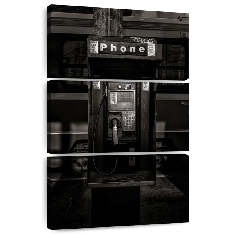 Kerner Phone Booth I, 23" H x 14" W