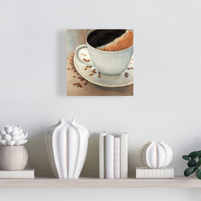 Toile de cuisine brune - Art café noir | Impression murale Home Decor