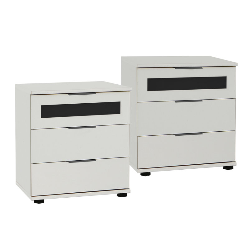Cheray 52 cm W Bedside Table
