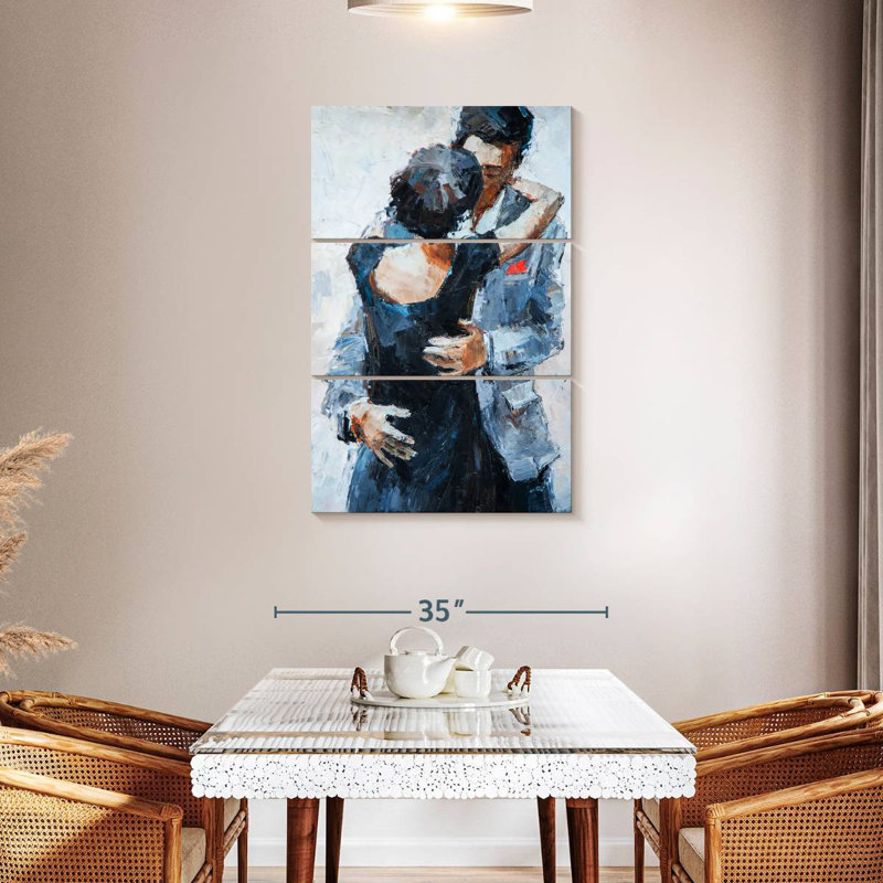 Hardie Couple romantique, H 74 po x l 48 po