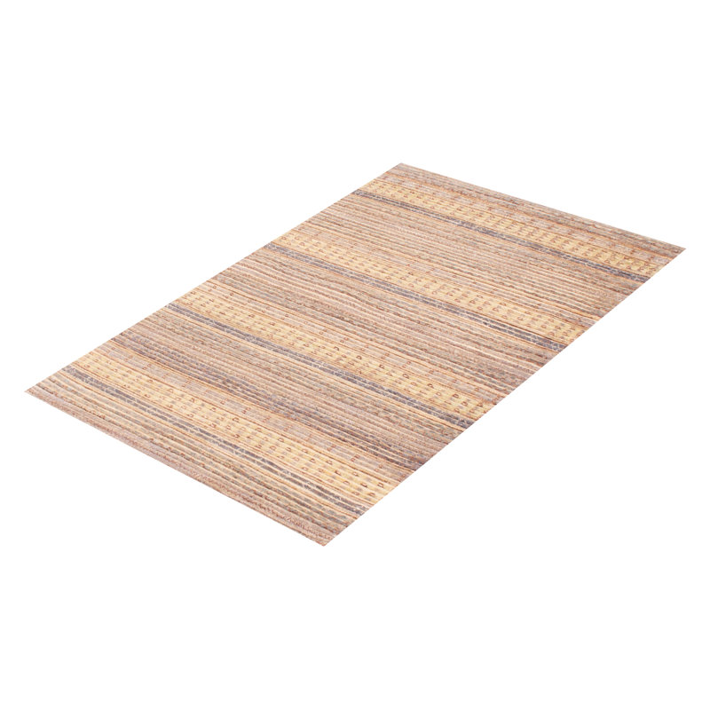 Tapis gris clair Finha Peshawar Ziegler 4 pi 0 po x 6 pi 1 po