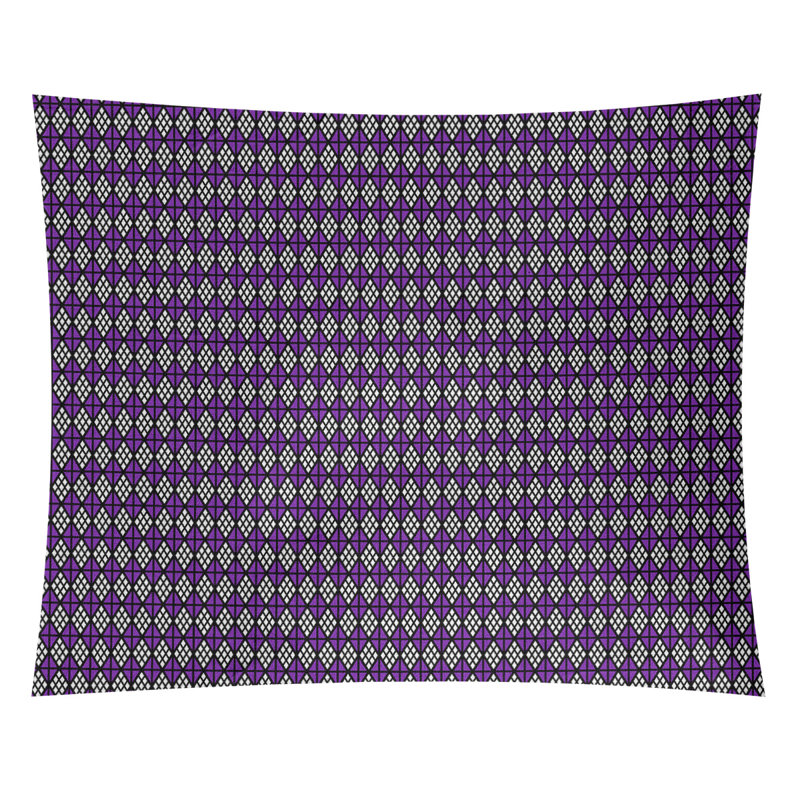 Tapisserie «Avicia Diamonds» par Katelyn Elizabeth, Intérieur / extérieur, H 60,5 po x l 81,5 po