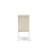 3 Piece Dining Room Table Set Contains a Round Kitchen Table with Pedestal and 2 Light Beige Linen Fabric Parson Dining Chairs, Linen White-1670805590-1670805591
