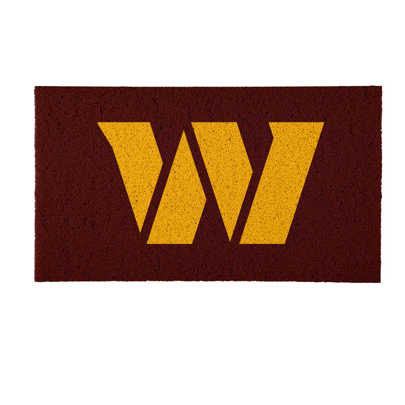 Tapis en PVC pleine couleur, 16 po x 28 po, Washington Commanders