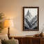 Art mural en toile noir et blanc-583461350