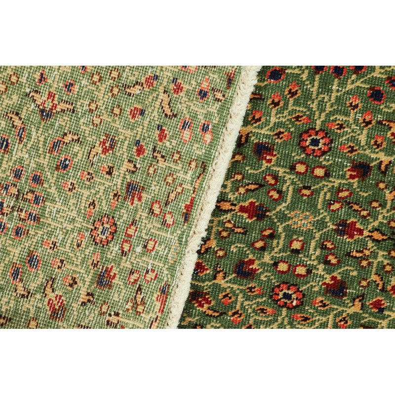 One-of-a-Kind 3'x9'8 Hand Knotted Area Rug