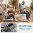 Electric Floor Bath Lift Chair with Padding