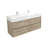 60" Wall Mounted Double Bathroom Vanity-71072229