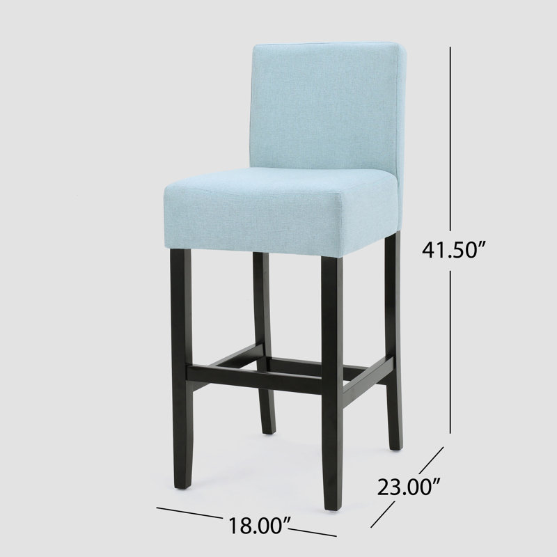 Tabouret Ingleside, Tabouret de comptoir (assise de 26 po de hauteur), Bleu clair