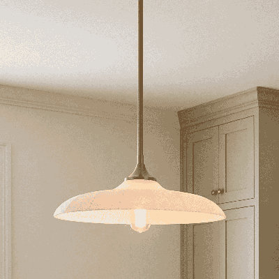 Hadley 1-Light Pendant in Brass