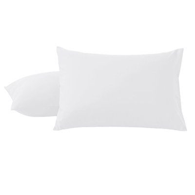 L'ensemble de 2 taies d'oreiller de 20 po x 30 po couvre des taies d'oreiller respirantes ultra douces standard pour grand lit