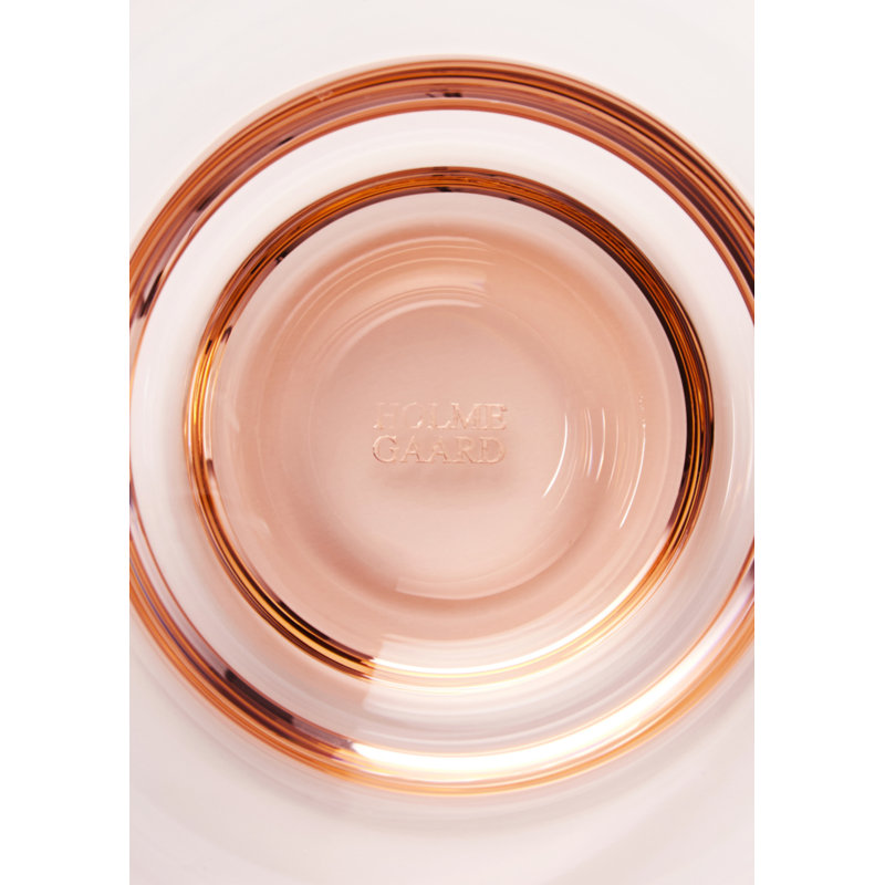 Flow Drinking Glass, Pink