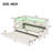 White Upholstered Twin Bed With USB Ports & LED Lights-1732772196
