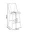 Bella Leather Counter Bar Stool-301927178