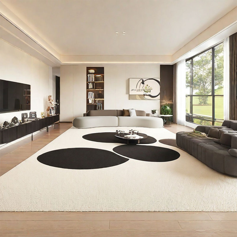 Semi-circular curved light luxury sofa, 27.56" H x 94.49" W x 37.4" D