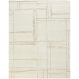 High-Quality Hand-Knotted Ivory And Peach Area Rug