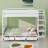 Convertible Bunk Bed With Storage Staircase, Bedside Table, And 3 Drawers