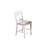 Contemporary 7Pc Counter Height Dining Set Dining Table W Storage Shelf 6X High Chairs Dining Room Wooden Furniture-1120214447-1120214432