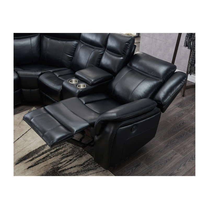 JUPITER  LEATHER SECTIONAL