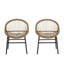 Chaise Edgar (ensemble de 2)
