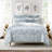 Ensemble de couvre-lit en coton 8 pièces Savannah-102187491-102187490