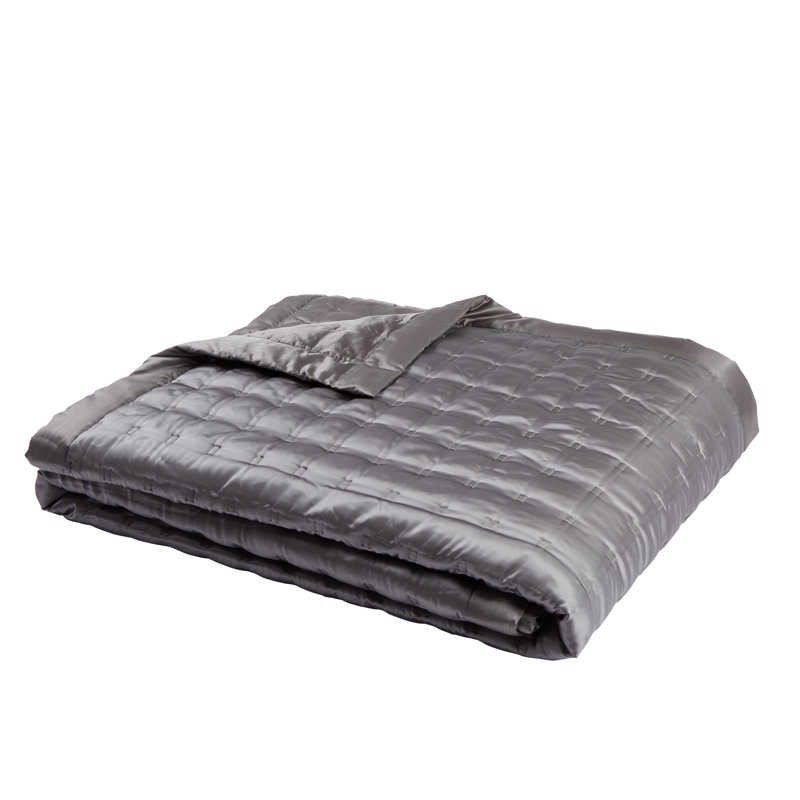 Windsor Coverlet, Queen Coverlet / Bedspread, Charcoal