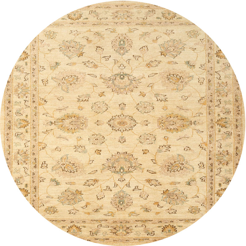 Cherese Oriental Indoor Rug, Round 3'