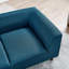 Canapé rectangulaire confortable et moderne avec dossier et accoudoirs, parfait pour les petits et moyens chiens-1279015674