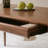 Walnut Solid Wood Dining Table-98664050