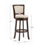 Tabouret de bar et de comptoir pivotant Ametra-86103012-44277596-44277593