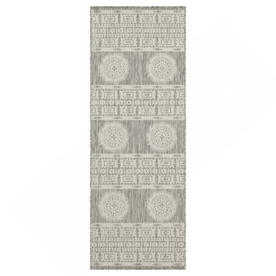 Tapis argenté intérieur / extérieur