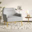 Fauteuil d'appoint Virelli Modern Chenille-1675135907