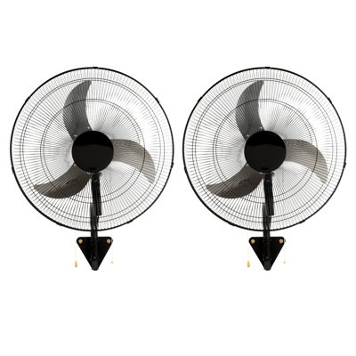 VEVOR Wall Mount Fan, 18 inch Oscillating, 3-speed High Velocity Max. 4000 CFM