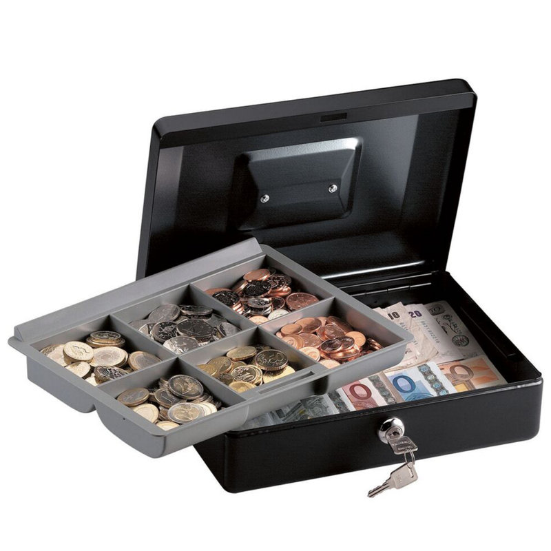 Master Lock Small Cash Box with Tray
