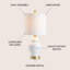 Lampe de table 20 po Annandale