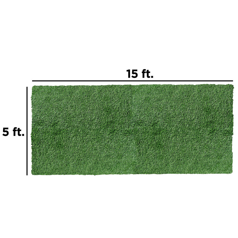 Tapis gazon artificiel, H 9 po x l 9 po x P 60 po