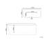 Mahone 1700mm x 790mm Corner Soaking Bathtub