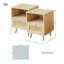 Allisson Wicker/Rattan Rectangle Accent Cabinet