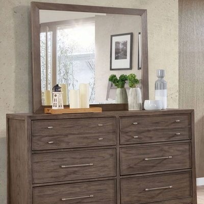 Miroir transitionnel l 40,4 po, gris chaud
