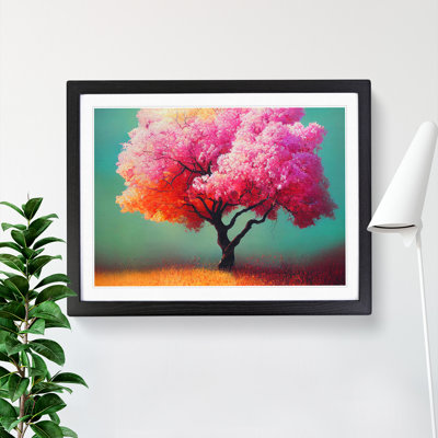 Evocative Apple Tree - Framed Print