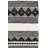 Stimpson Striped Handmade Flatweave Wool/Cotton Ivory/Black Area Rug-1332542182