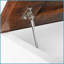 Table basse à plateau relevable 35,4 po Vintage White avec chargement intégré et rangement dissimulé pour le salon
