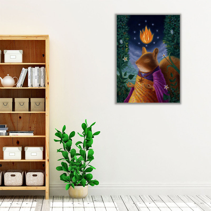The Mystic - Canvas Print Wall Art, H 24 po x l 18 po