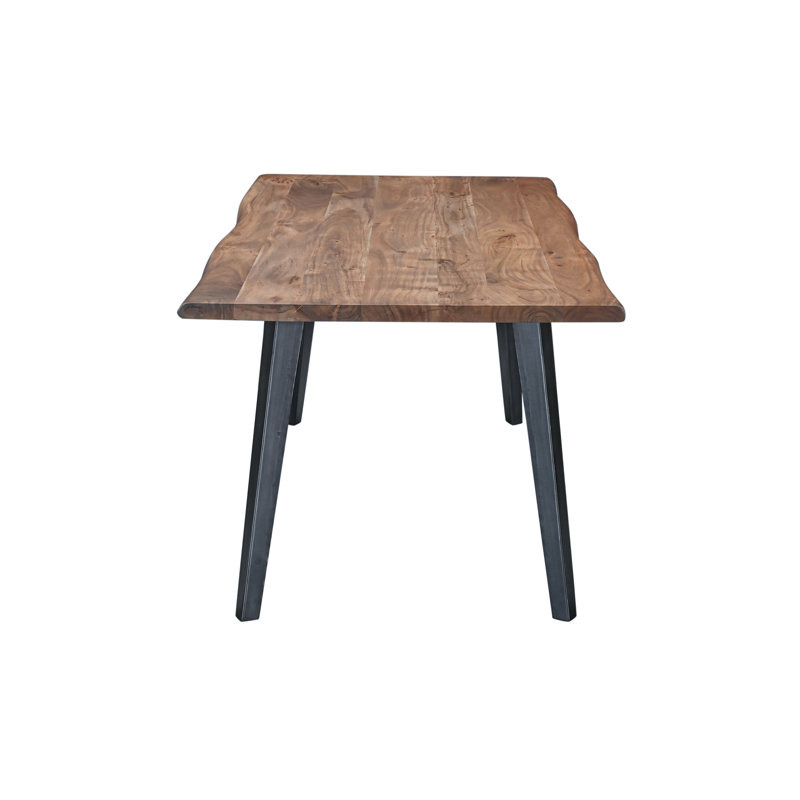 Knoxville 68" Dining Table in Smoked Acacia