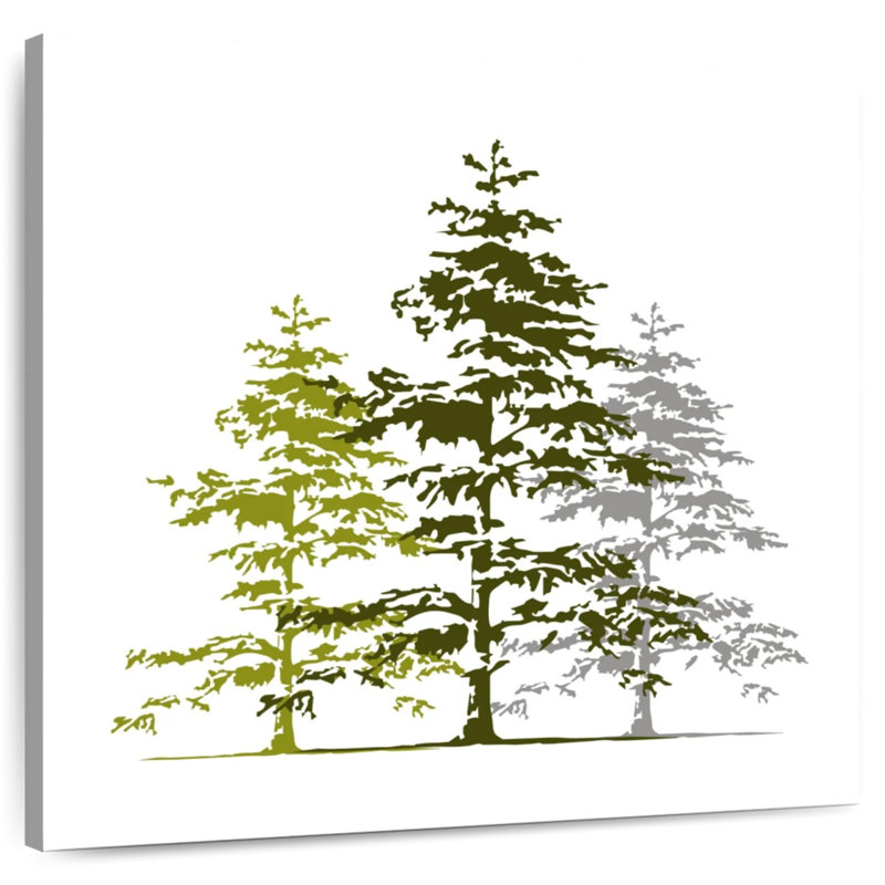 Cedar Trees, 10" H x 10" W