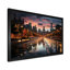 «Chicago Cityscape By Night II», reproduction d'art sur toile-777798457-777798456