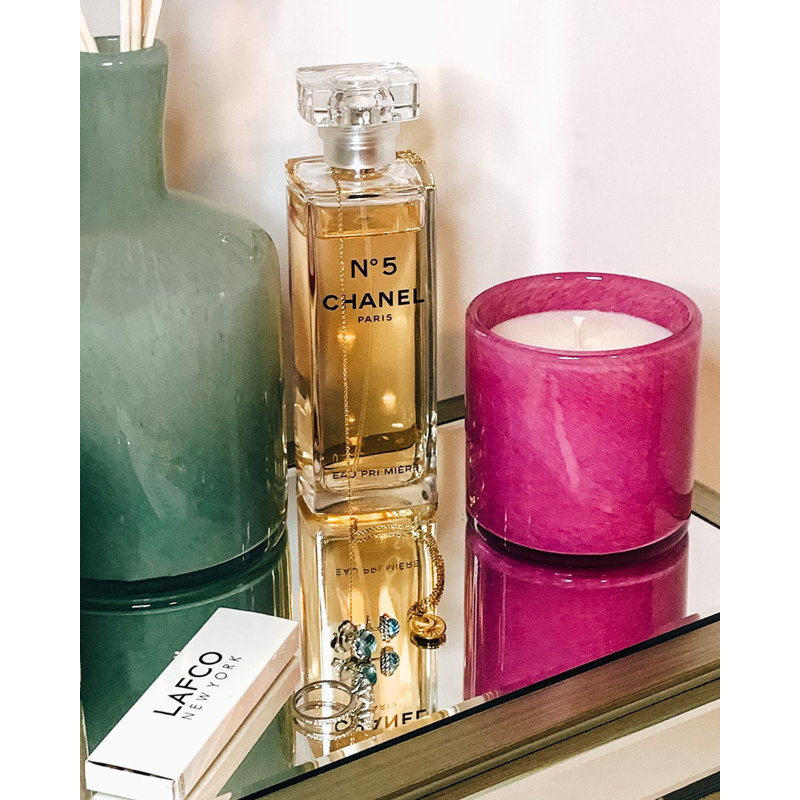 Duchess Peony Scented Jar Candle, 3" H x 3" W x 3" D