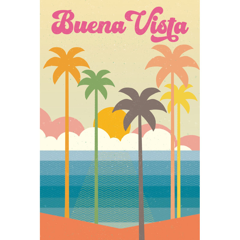 Buena Vista Light - Wrapped Canvas Painting, 46cm H x 30cm W